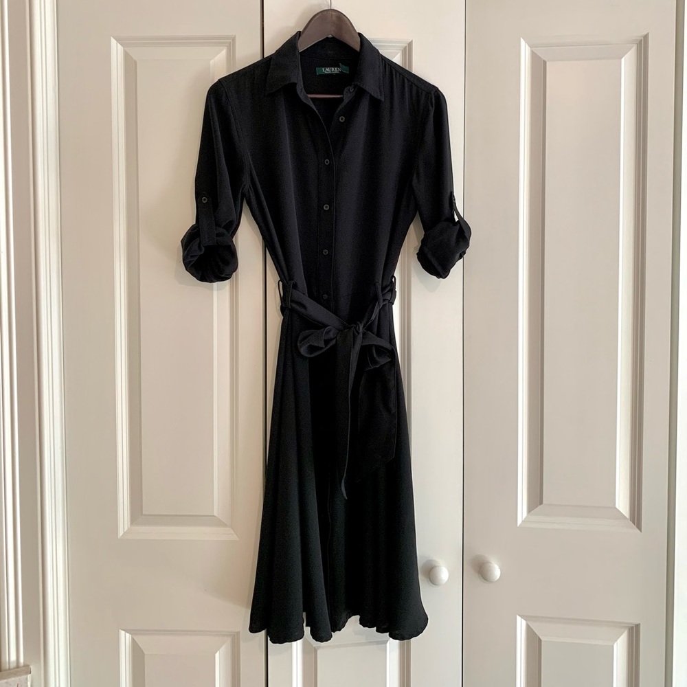 Lauren Ralph Lauren Shirt Dress with Belt